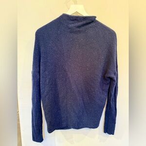 Nordstrom Signature Cashmere Directional Mockneck Sweater, S
